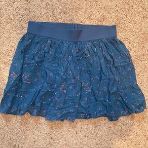 American Eagle Floral Skirt Size M
